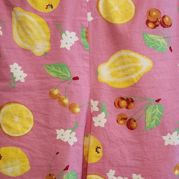 Lemon & Cherry Print Playsuit Romper Jumpsuit - Picture 4 of 4